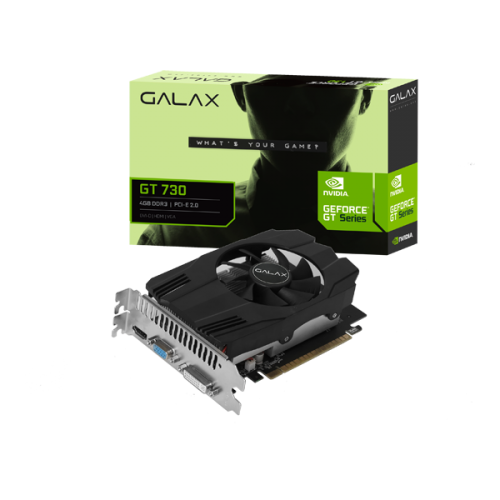 Видеокарта GALAX GEFORCE GT 730 4GB 128bit